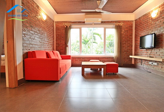 1 bedroom serviced apartment for rent in Tay Ho street, Hanoi