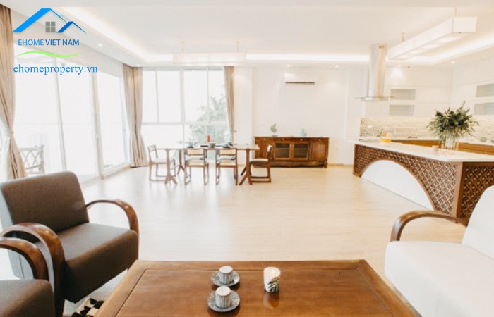 Modern 3 bedroom apartment on Xuan Dieu street