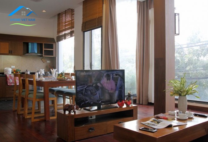 Lake front 2 bedrooms apartment in Quang Khanh street, Tay Ho District